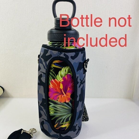 Camo Insulated Water Bottle Carrier Self Defense Bundle - Picture 8 of 8